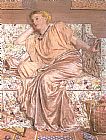 Albert Joseph Moore Pansies painting